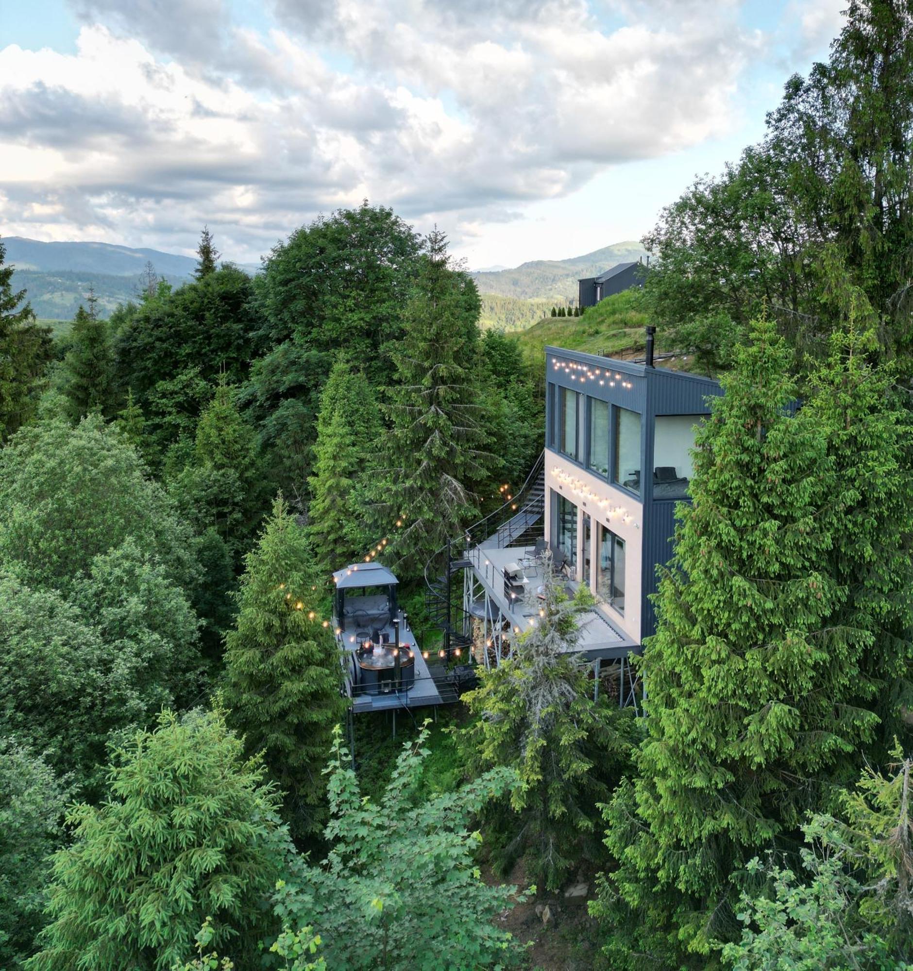Forest Hub Slavske Bagian luar foto