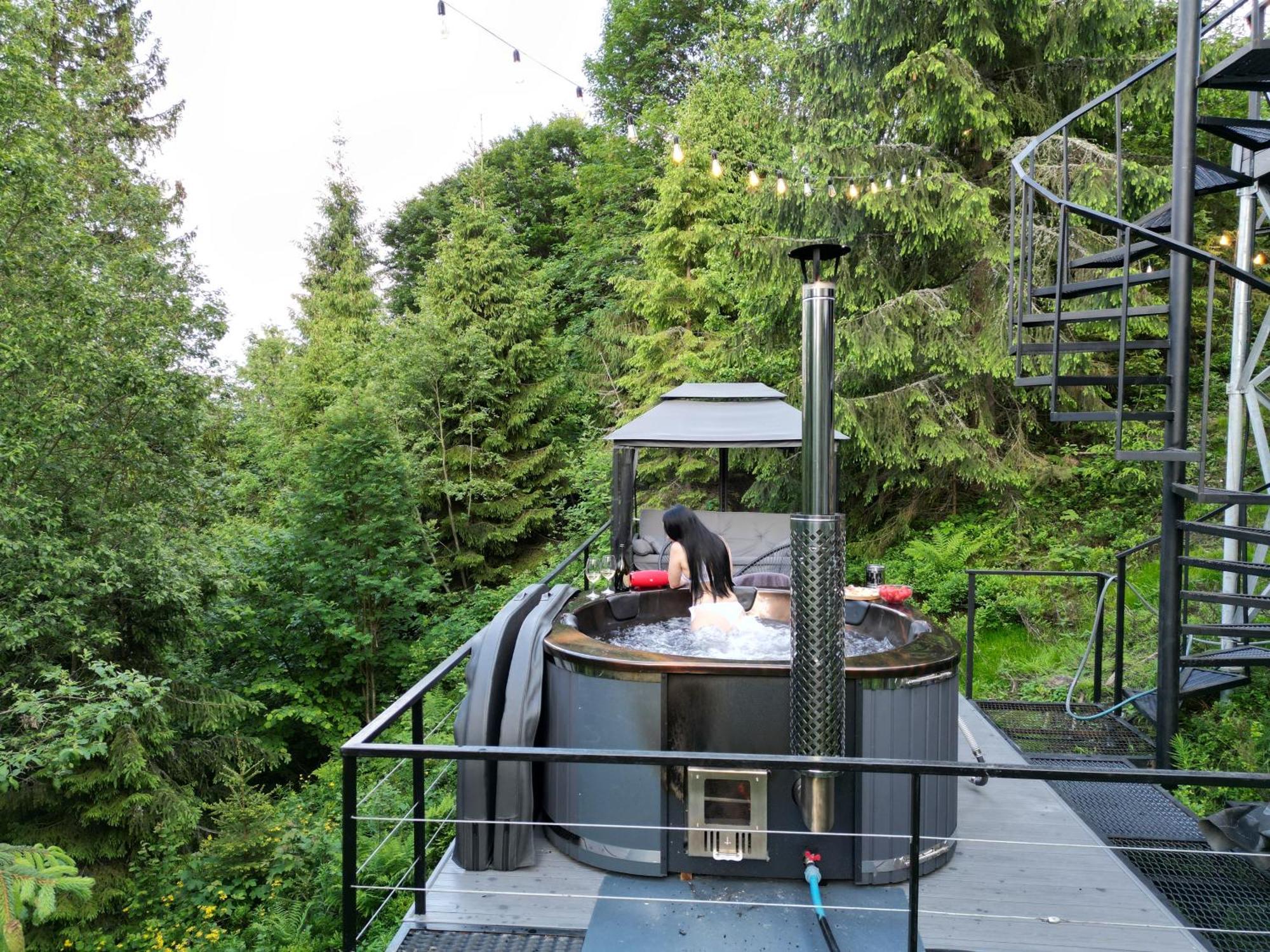 Forest Hub Slavske Bagian luar foto