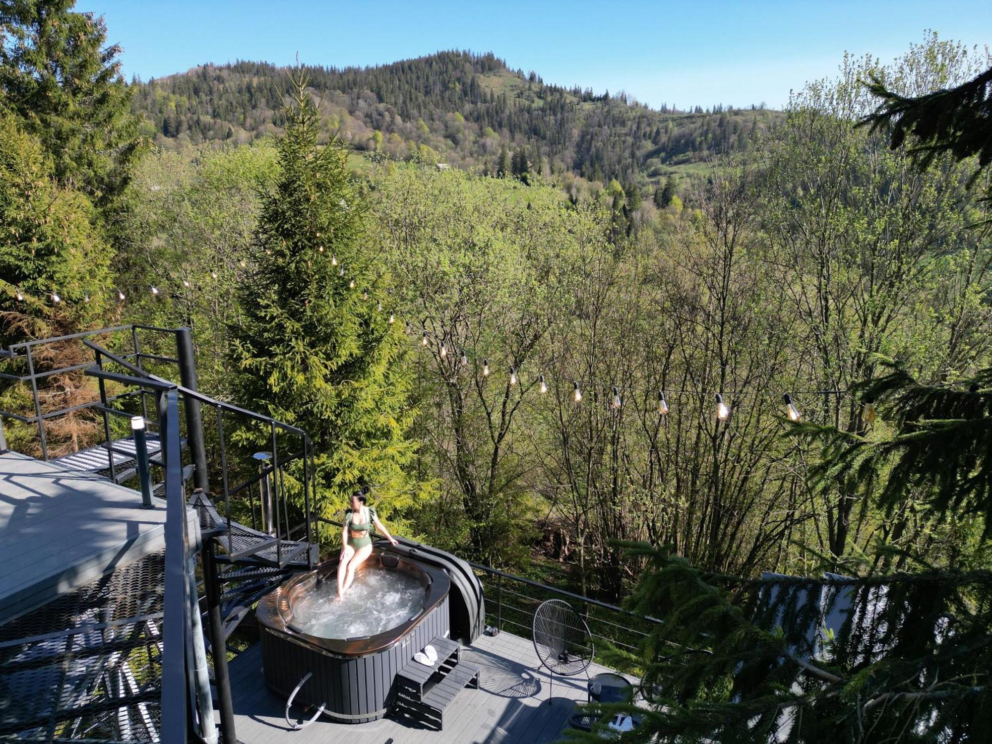 Forest Hub Slavske Bagian luar foto