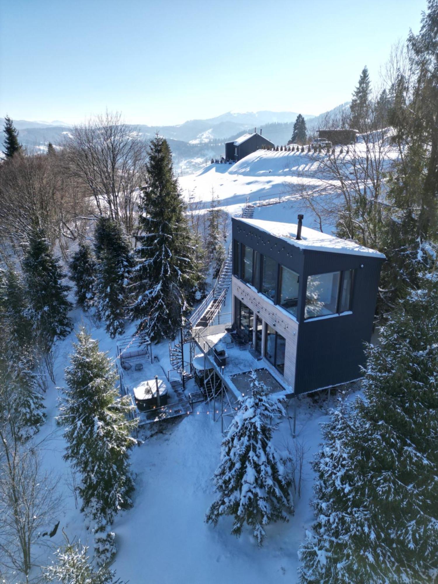 Forest Hub Slavske Bagian luar foto
