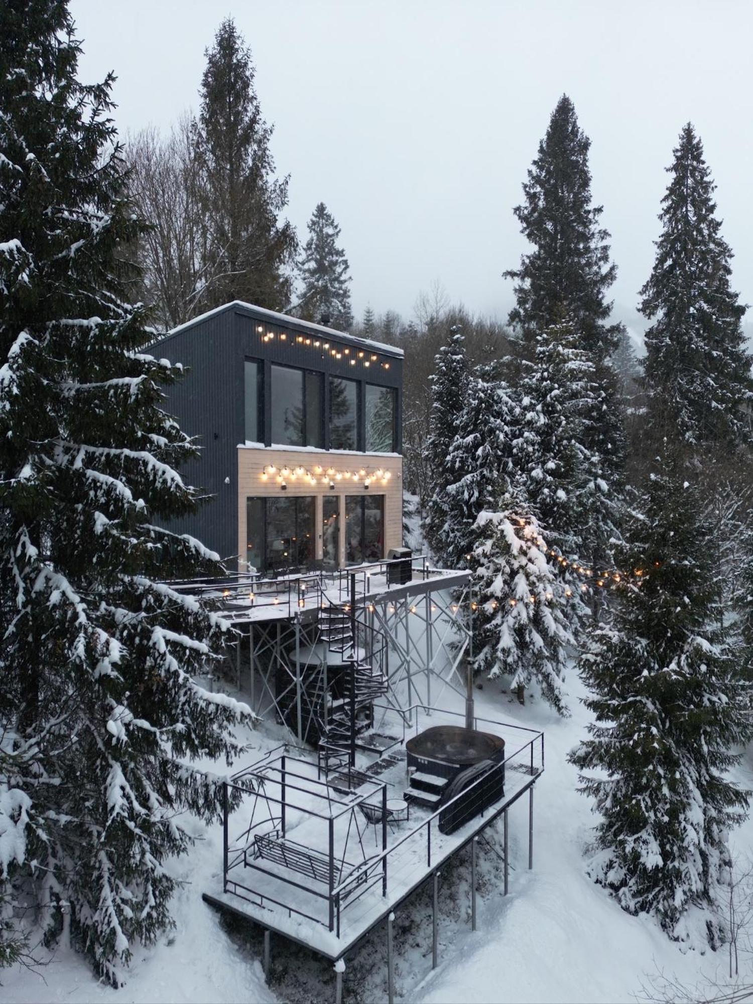 Forest Hub Slavske Bagian luar foto
