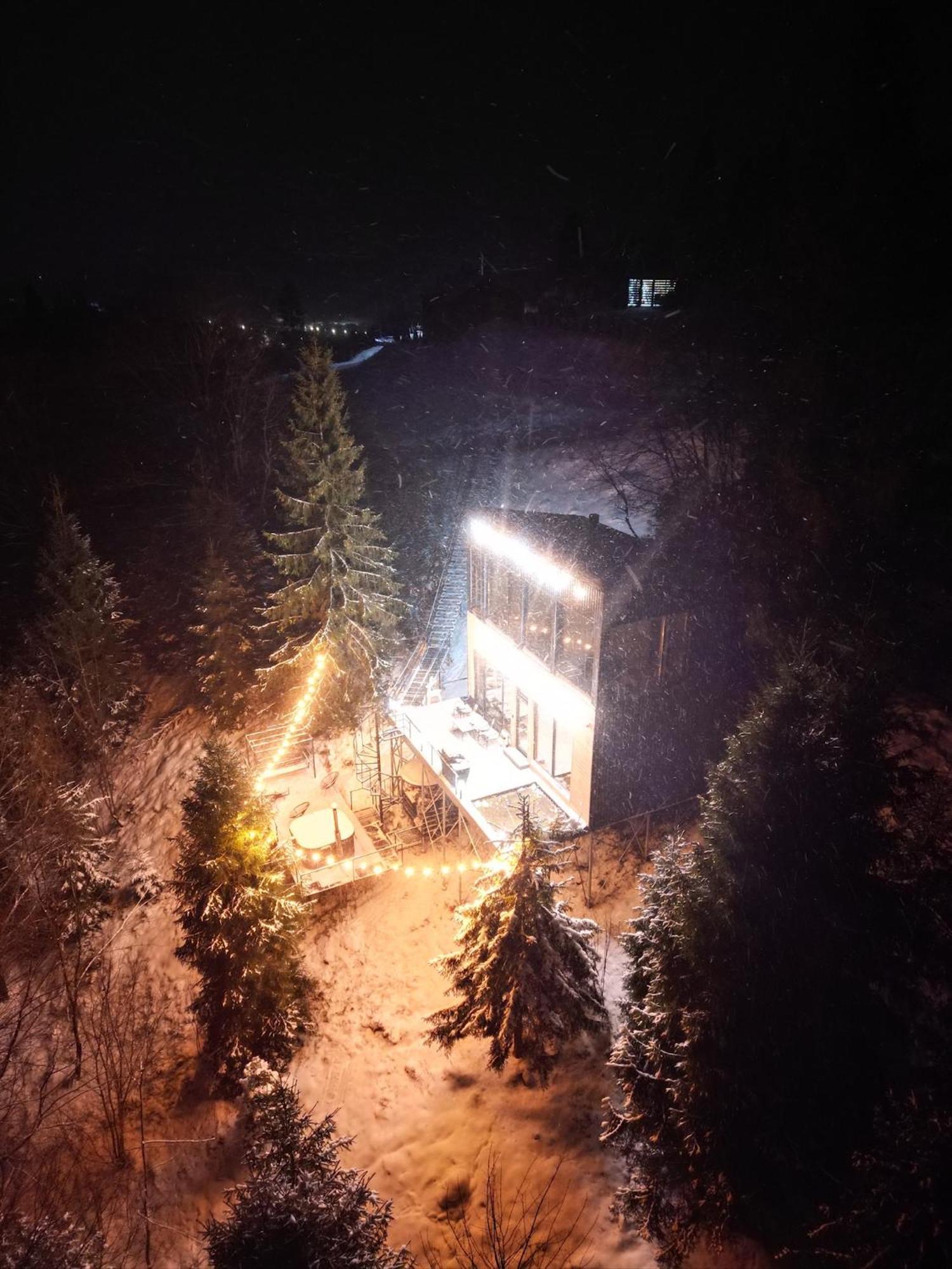 Forest Hub Slavske Bagian luar foto